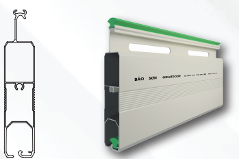 Cửa cuốn khe thoáng siêu êm 2 chiều S60