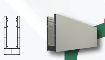 Ray cửa cuốn khe thoáng U96